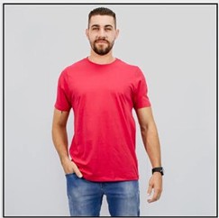 Camiseta 100% Algodão Premium Vermelho