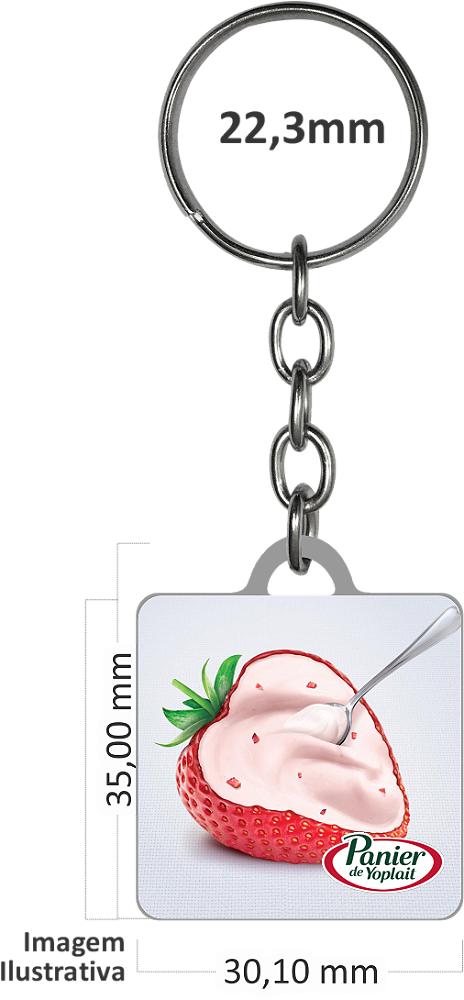 Chaveiro C18 Corrente