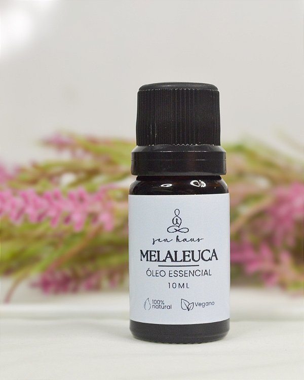 Óleo Essencial de Melaleuca - Pele e Cabelo Saudáveis, Antisséptico e Anti-inflamatório