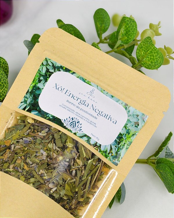 Banho de Ervas Xô Energia Negativa