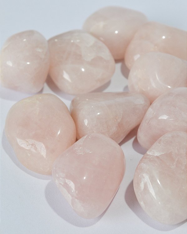 Quartzo Rosa Rolado - Pedra do Amor Próprio, Perdão e Relacionamentos