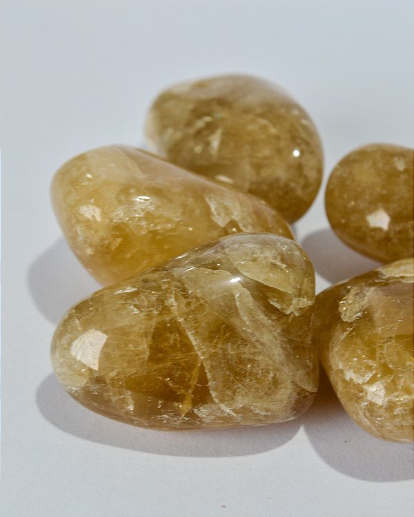 Citrino Natural Rolado - Qualidade Especial - Autoestima, Alegria e Prosperidade