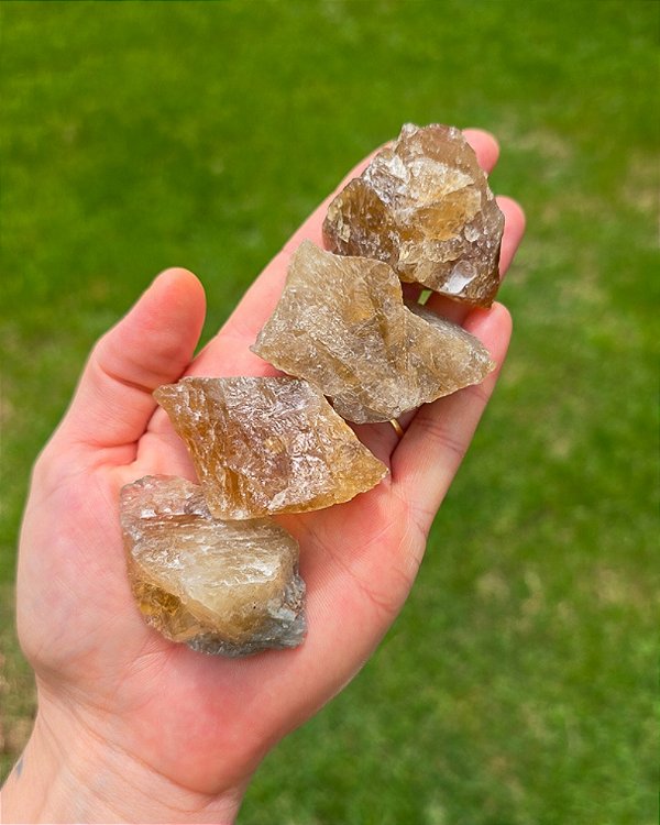 Citrino Natural Bruto - Autoestima, Alegria e Prosperidade