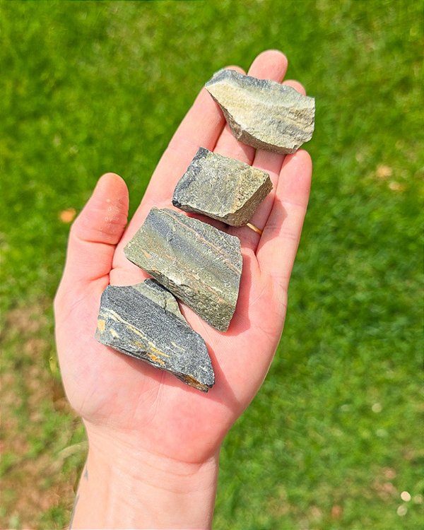 Jaspe Verde Bruta - Calma, Cura e Equilíbrio