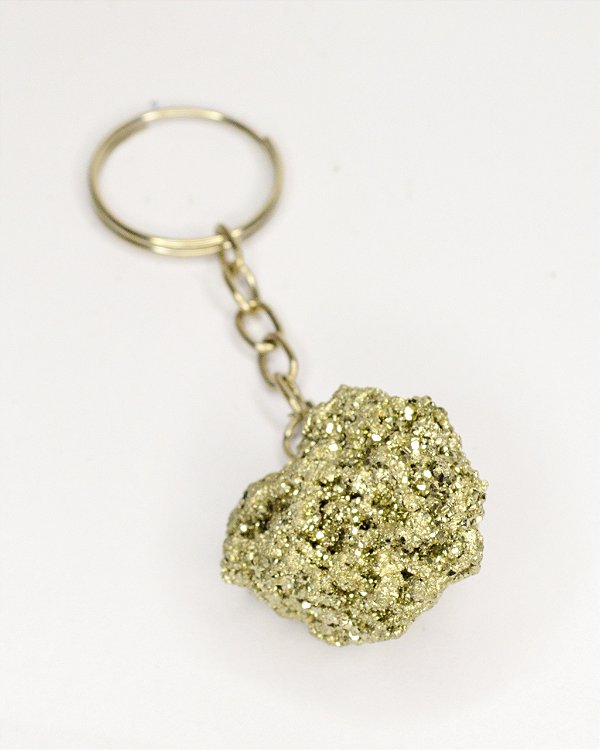 Chaveiro de Pirita - Pedra da Prosperidade
