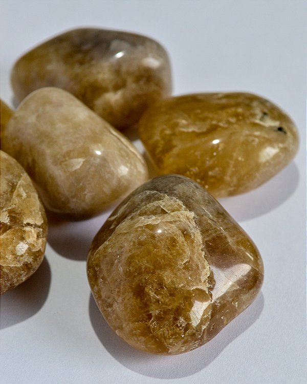 Citrino Natural Rolado G - Qualidade Especial - Autoestima, Alegria e Prosperidade