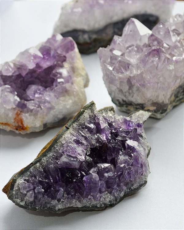 Drusa de Ametista M 140 a 290g - Intuição, Conexão, Espiritualidade e Eleva a Vibração