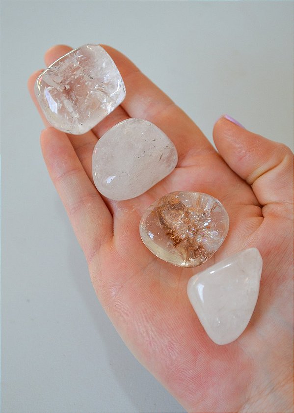 Quartzo Cristal Rolado - Intensificador, Iluminação e Energização