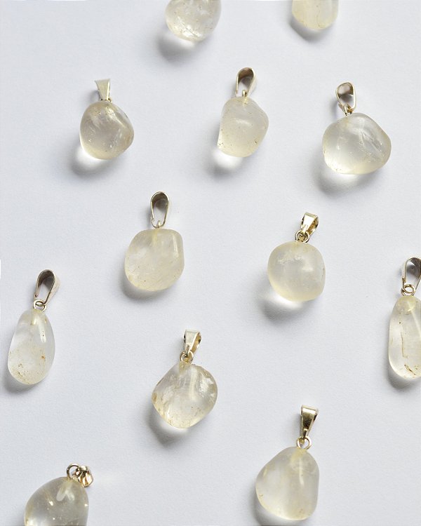 Pingente de Quartzo Cristal Rolado - Intensificador, Iluminação e Energização