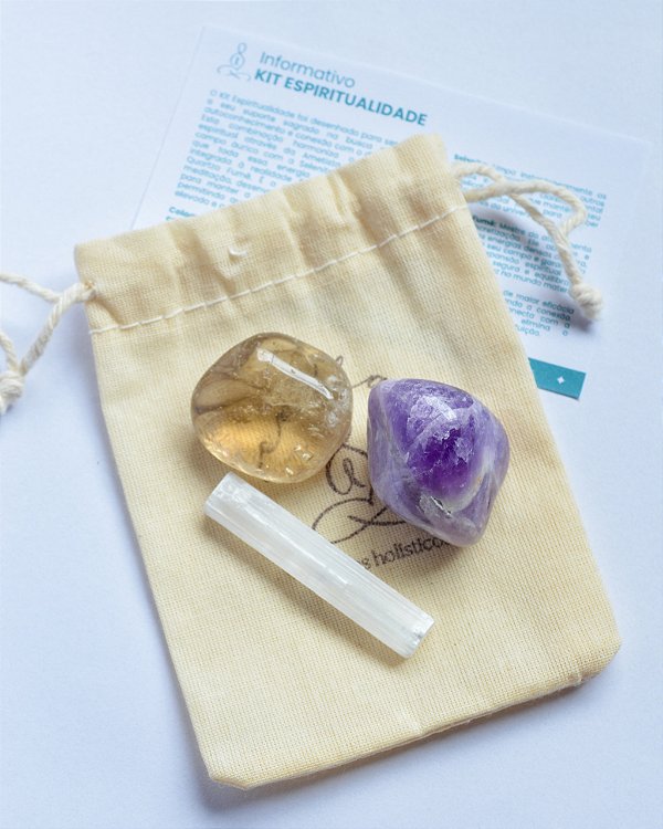 Kit Espiritualidade - Conexão, Purificação e Ancoragem de Luz