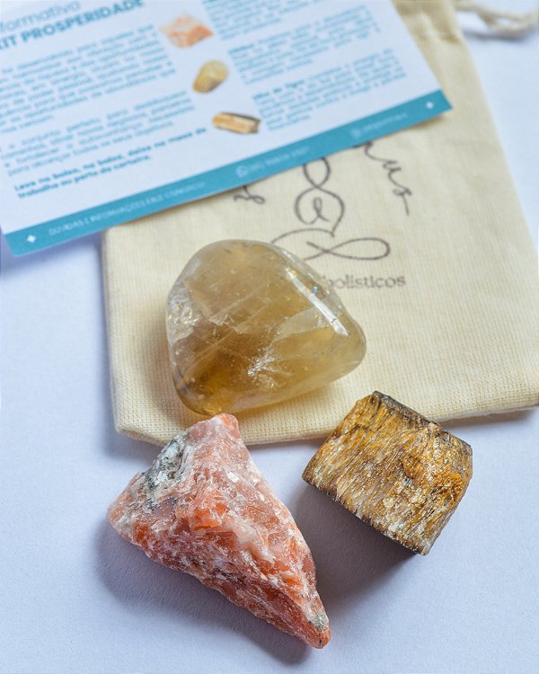 Kit Prosperidade - Fluxo da Abundância, Sucesso e Proteção