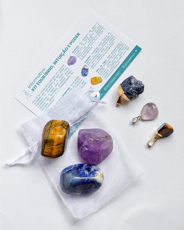 Kit Equilíbrio, Intuição e Poder