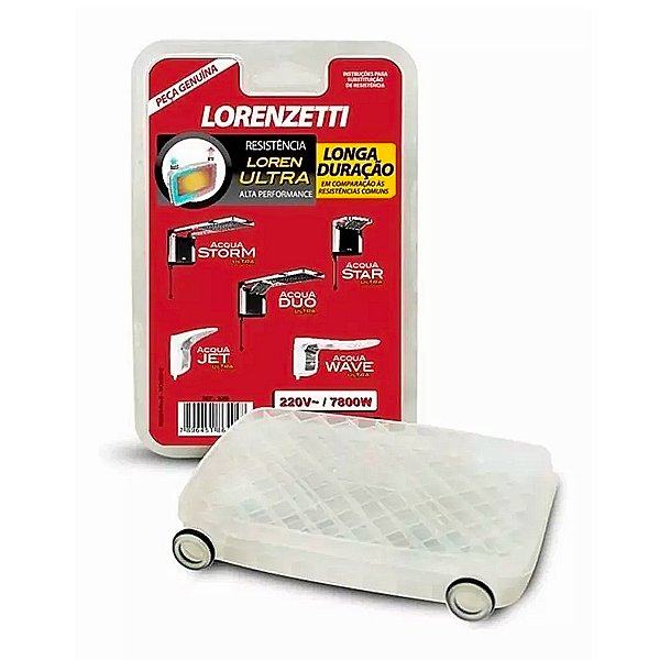 Resistência pra Chuveiro Acqua Ultra 220v 7800w Lorenzetti