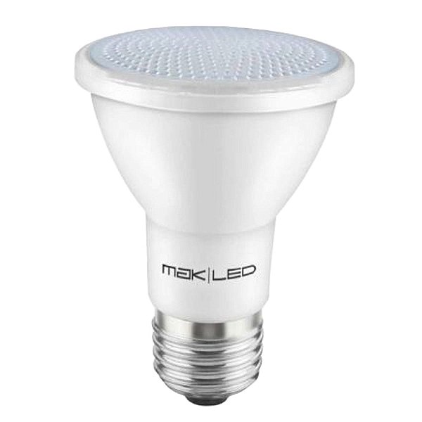 Lâmpada de Led PAR-20 Amarela 3000K E-27 6,5w Bivolt Makled