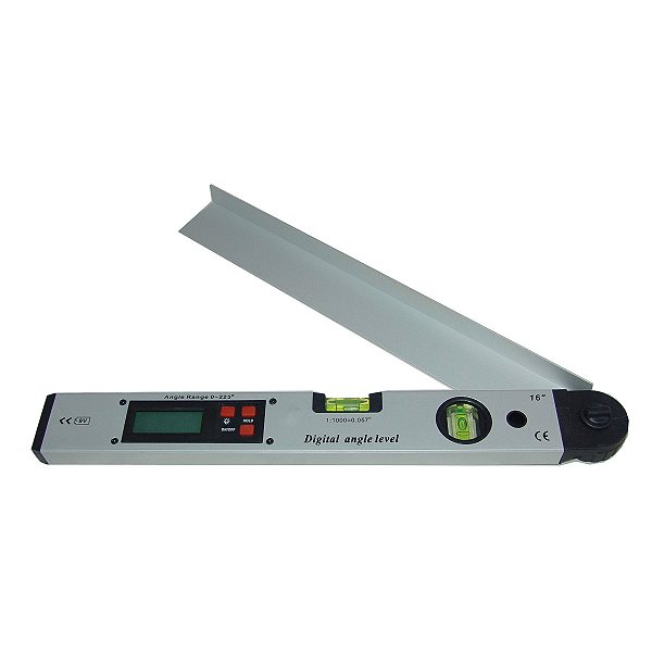 Medidor de Ângulo e Inclinação 0-225º  Profissional Digital