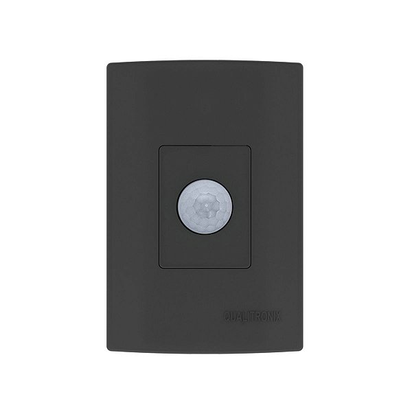 Sensor de Presença Multifuncional Parede 180º PT Qualitronix