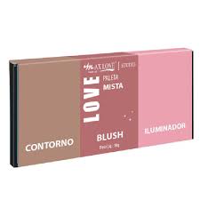 Paleta de Blush Misto Love - Max Love