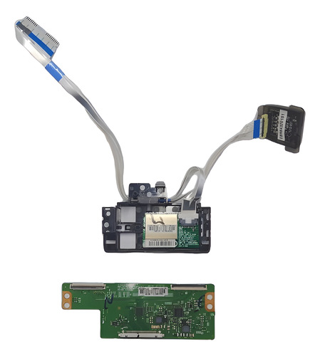 Placa T-con  + Placa Wifi  + Botão Powe Tv Lc490duy