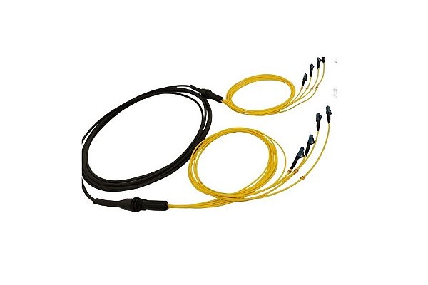 CABO OPTICO TRUNK LIGHT UT SM 04FO SC/UPC-SC/UPC 50M PARALELO AZUL 1,00M MALHA
