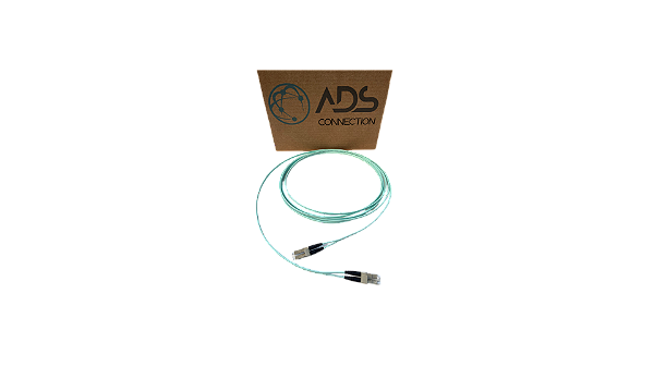 PATCH CORD DUPLEX LC/UPC-LC/UPC MM OM3 2,0MM ANATEL TURQUESA 40,0M PADRÃO