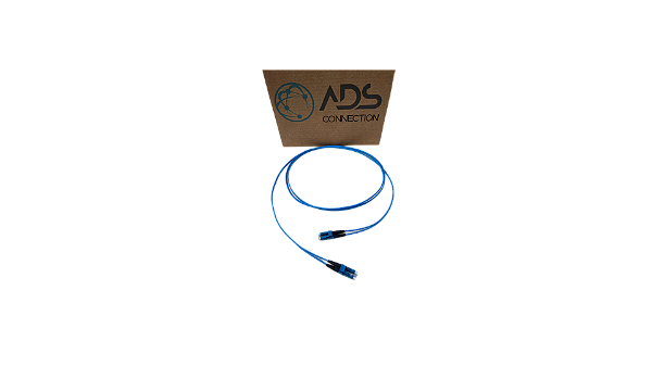 PATCH CORD DUPLEX LC/UPC-LC/UPC Monomodo 9/125 2,0MM ANATEL AZUL 50,0M PADRÃO