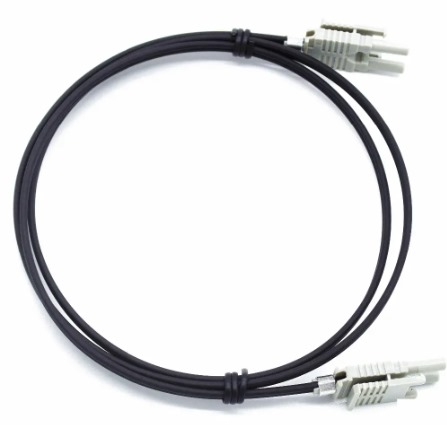 CORDÂO HFBR Duplex - latching conector - 1000u plastic fiber - 2,2mm 2,5m