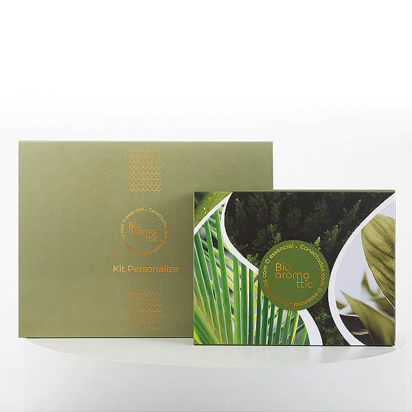 Combo Kit 12 Óleos Essenciais + Kit Personalize + Curso Aromaterapia Bioaromattic