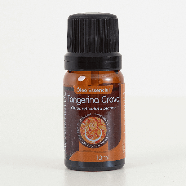 Óleo Essencial Tangerina Cravo 10ml 100% Puro Bioaromattic