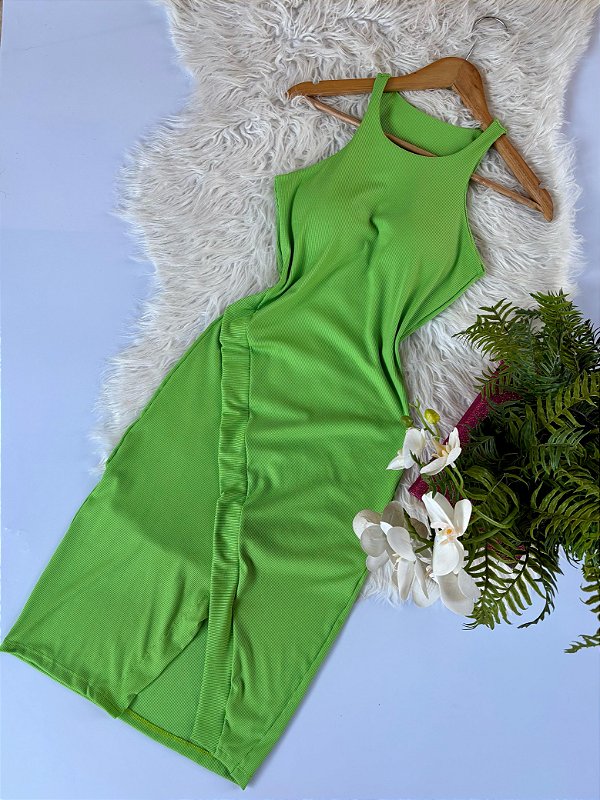 VESTIDO FENDA