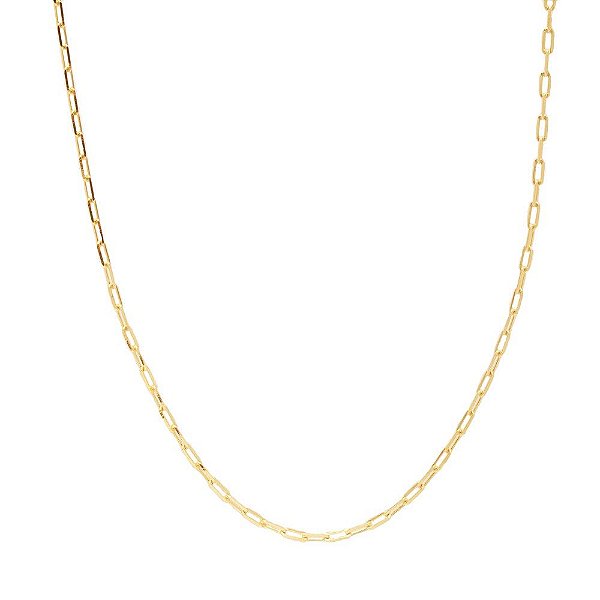 CORRENTE CARTIER 60 cm 2 mm FOLHEADO A OURO