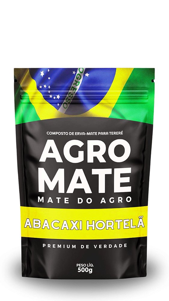 Erva Mate - Abacaxi e Hortelã