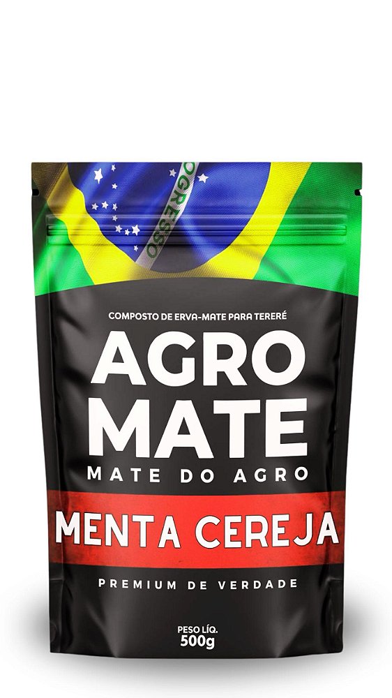 Erva Mate - Menta Cereja