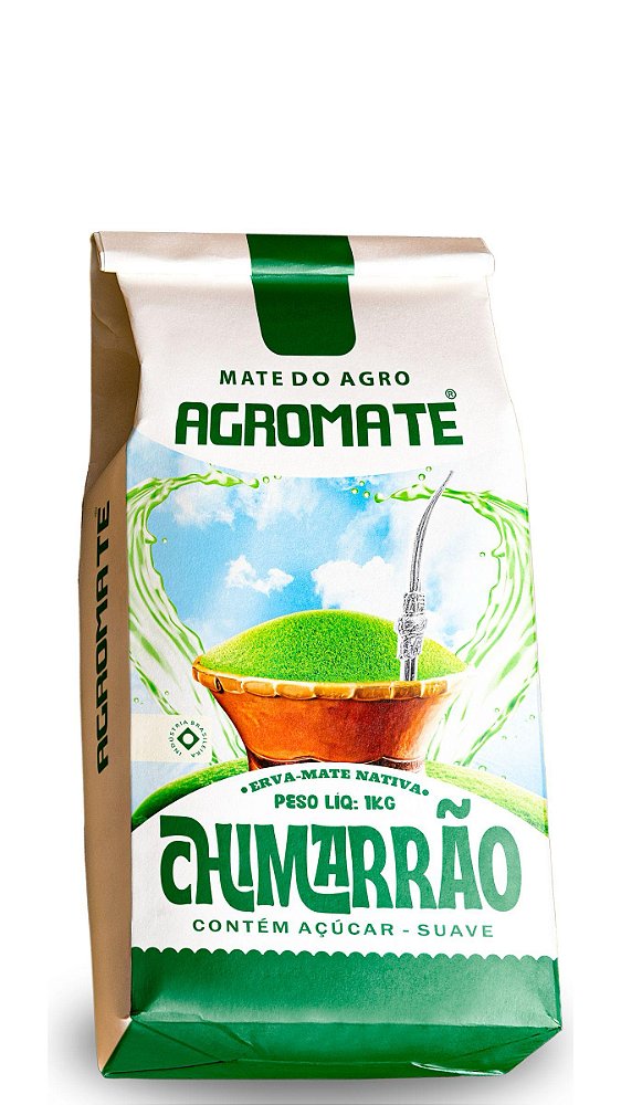 Erva Mate AGROMATE Suave 1kg