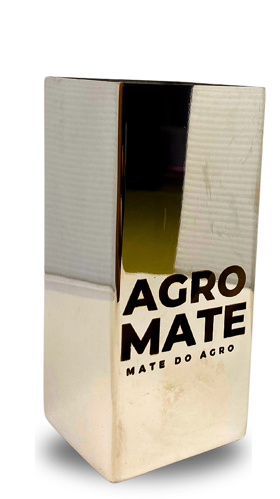 Copo Quadrado inox - Polido