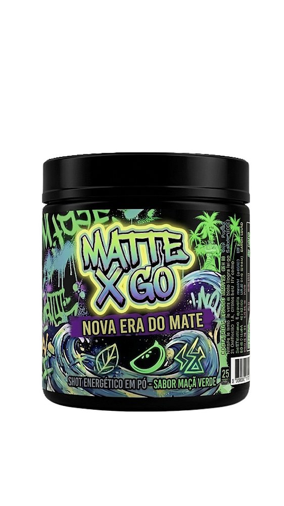 Shot Energético Matte X Go Maçã Verde
