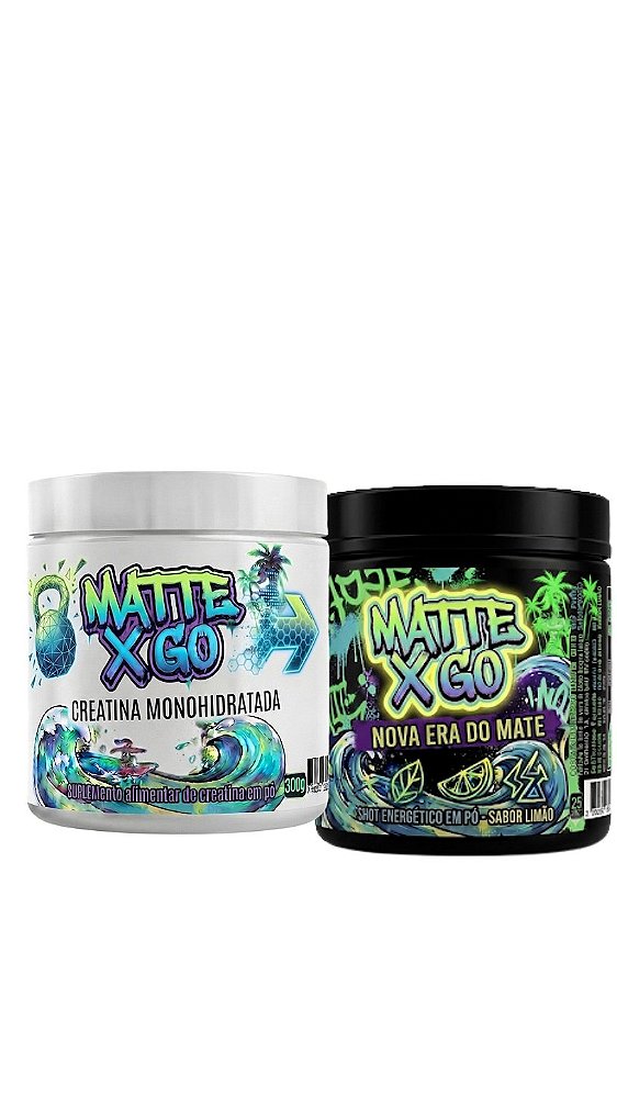 Kit Matte X Go Pré-treino e Creatina