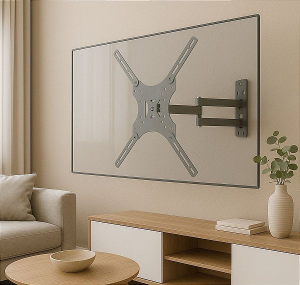 Suporte Articulado para TV 14" a 55" em Ferro Reforçado