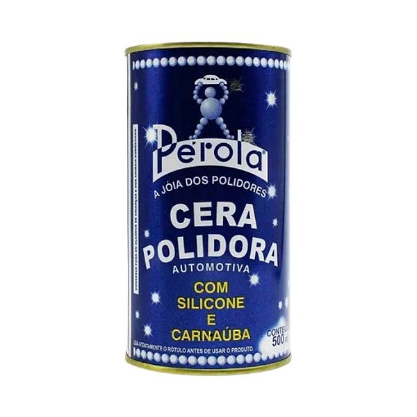 Cera Polidora Automotiva Lata 500ml Pérola