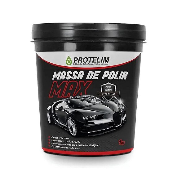 Massa de Polir Max Protelim Embalagem 1 Kg