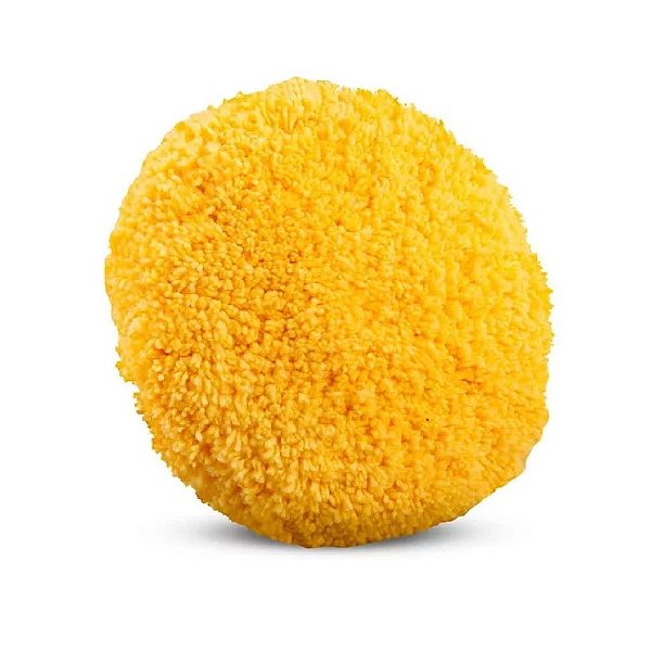 Boina de Lã Amarela 8 Polegadas