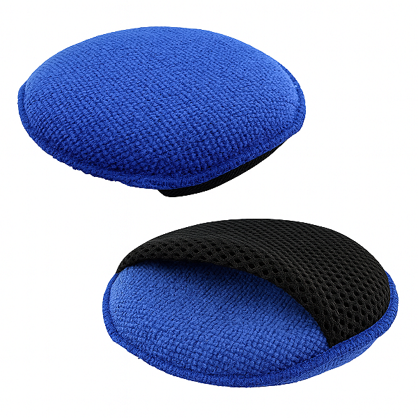 Luva Aplicadora em Microfibra Azul Detailer