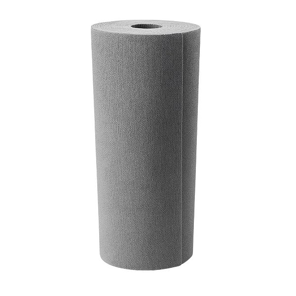 Rolo de Microfibra Cinza 30x30 170gsm 50 unidades Kers
