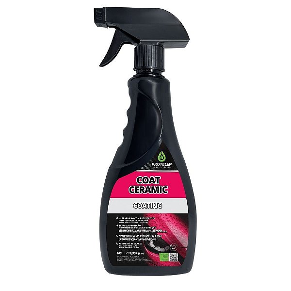 Cera Automotiva Coat Ceramic Coating 500ml Protelim