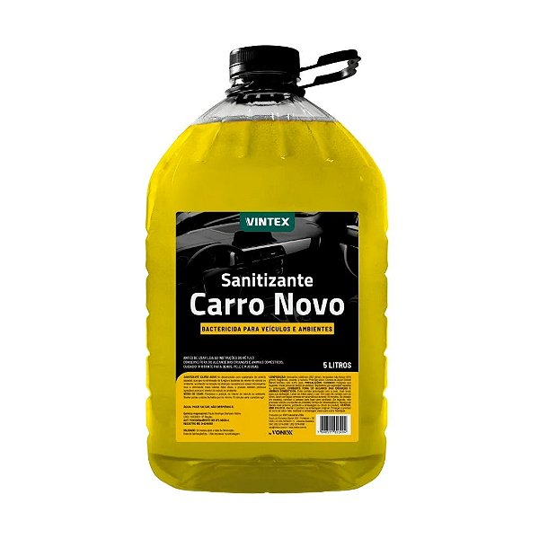 Sanitizante Carro Novo 5 Litros Vintex