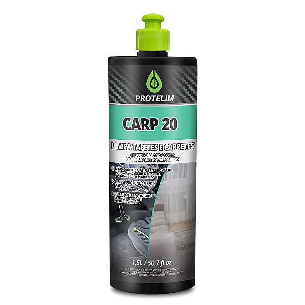 Carp 20 Limpa Tapetes e Carpetes 1,5L Protelim
