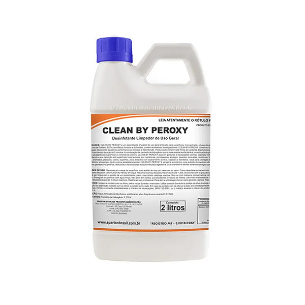 Clean By Peroxy Limpador de Uso Geral 2L Spartan