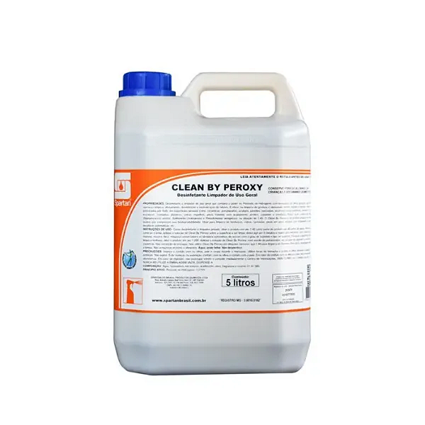 Clean By Peroxy Limpador de Uso Geral 5L Spartan