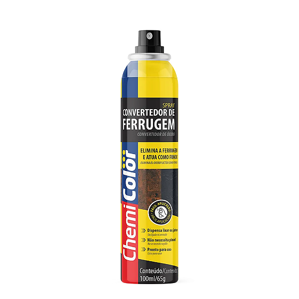 Convertedor de Ferrugem Spray 100ml Chemicolor