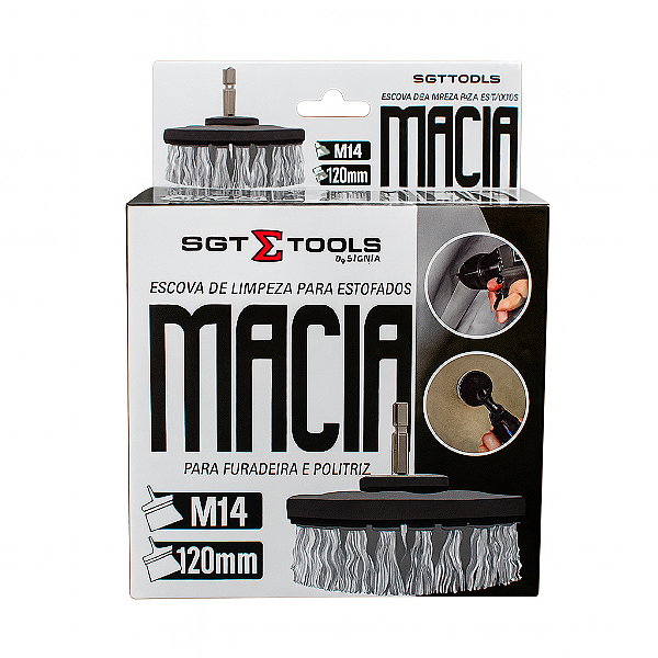 Escova de Limpeza para Estofados Macia - SGT