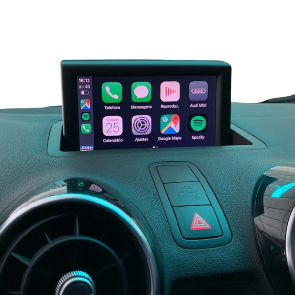 Interface CarPlay e Android Auto AUDI A1